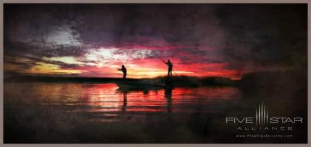 Fishing at Sunset