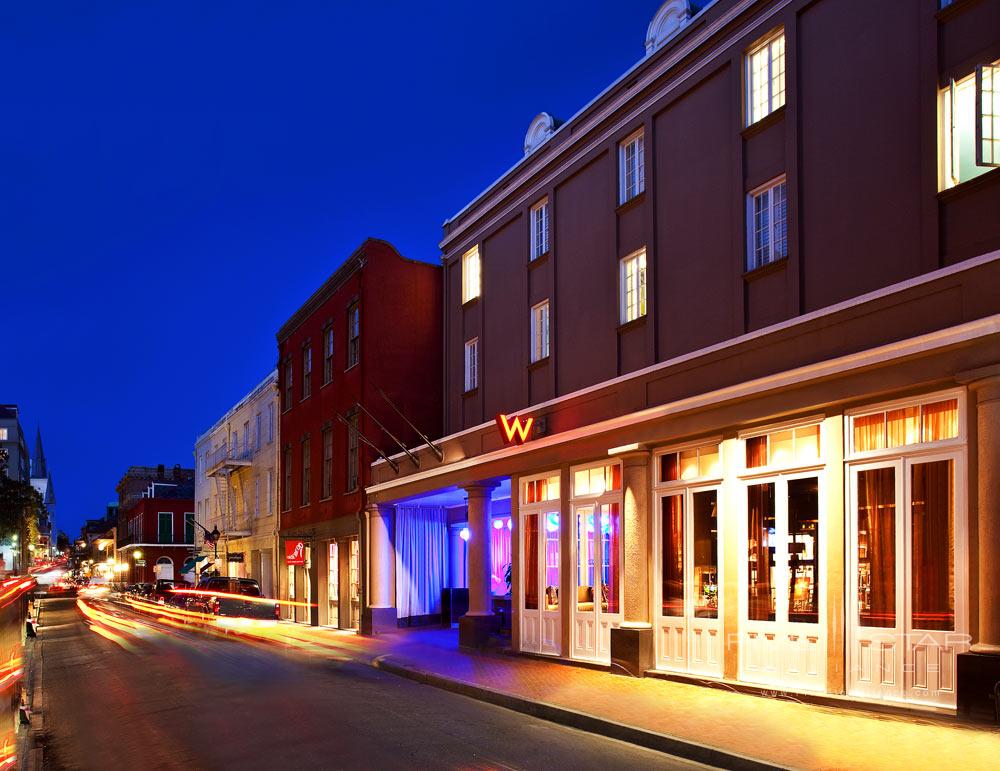 Exterior of W New Orleans French Quarter