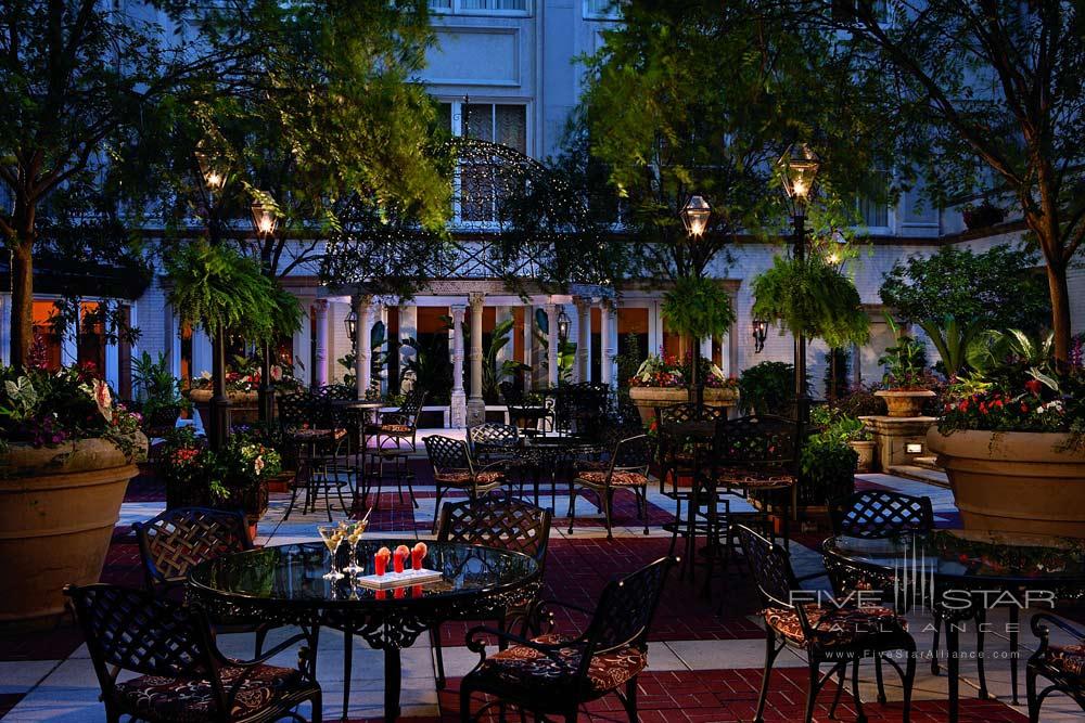 Evening Terrace Dining at The Ritz-Carlton, New Orleans, New Orleans, LA