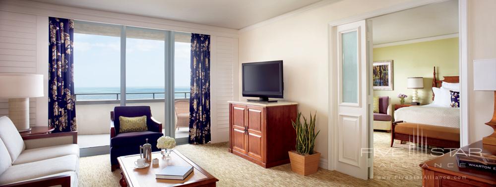 Living Area of Ritz Suite at Ritz Carlton Amelia Island