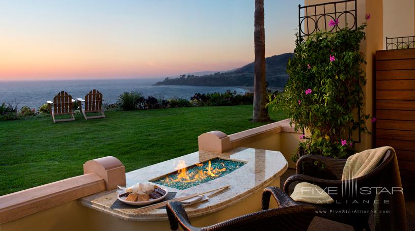 Fire pit at The Ritz-Carlton, Laguna Niguel