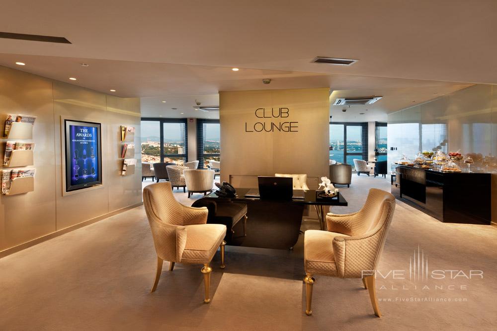 Club Lounge at Intercontinental Istanbul