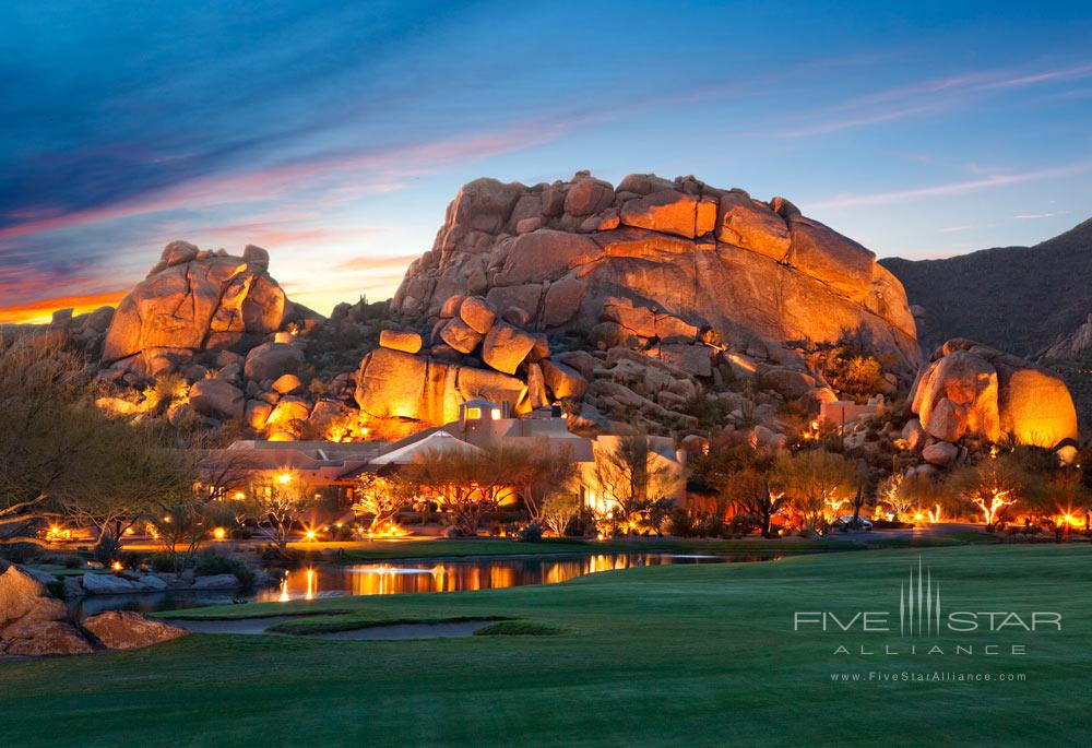 Exterior of Boulder Pile at The Boulders Carefree, AZ