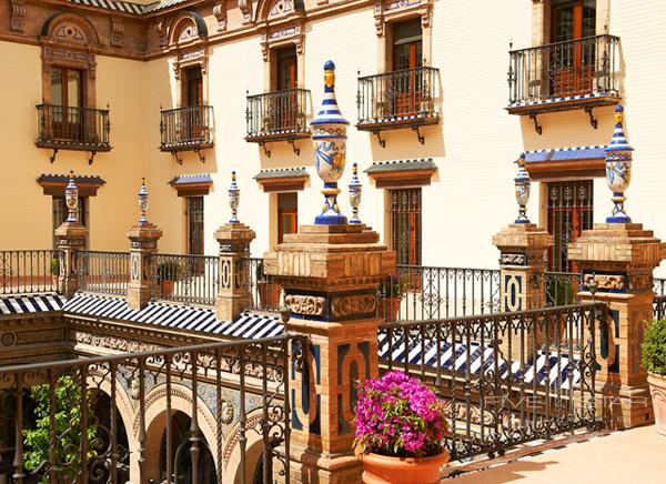 Hotel Alfonso XIII Courtyard