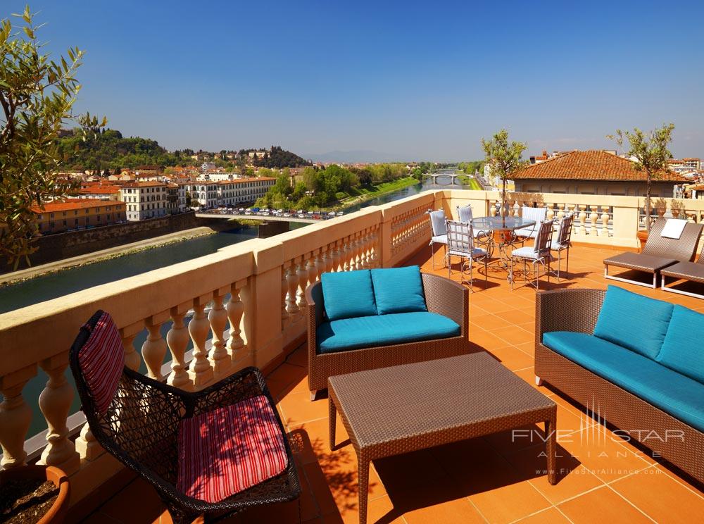 Balcony Lounge at The Westin Excelsior Florence, Italy