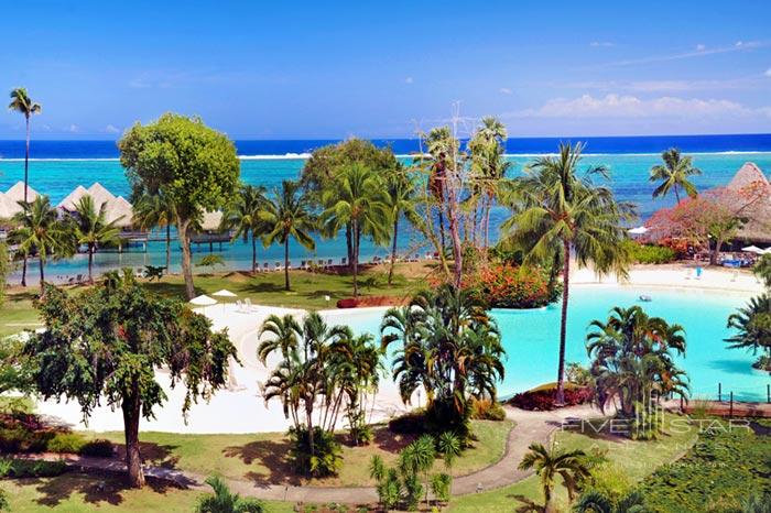 At Le Meridien Tahitiwhich would you like to try firstthe beach or the pool