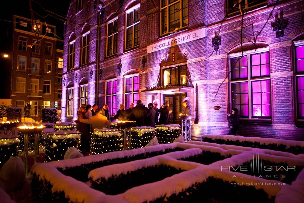 The College Hotel Exterior, Amsterdam
