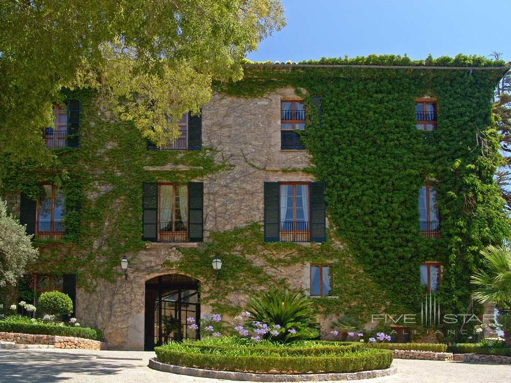 Entrance at Gran Hotel Son Net Mallorca, Spain