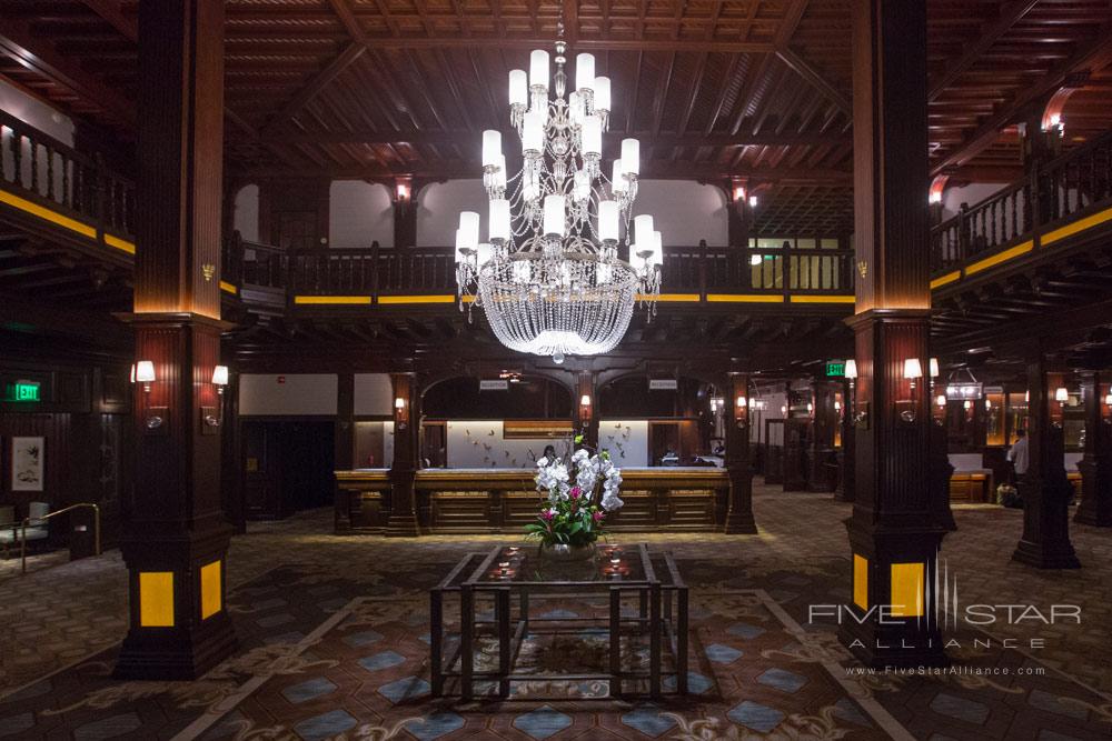 Main Lobby at the Hotel del Coronado, CA