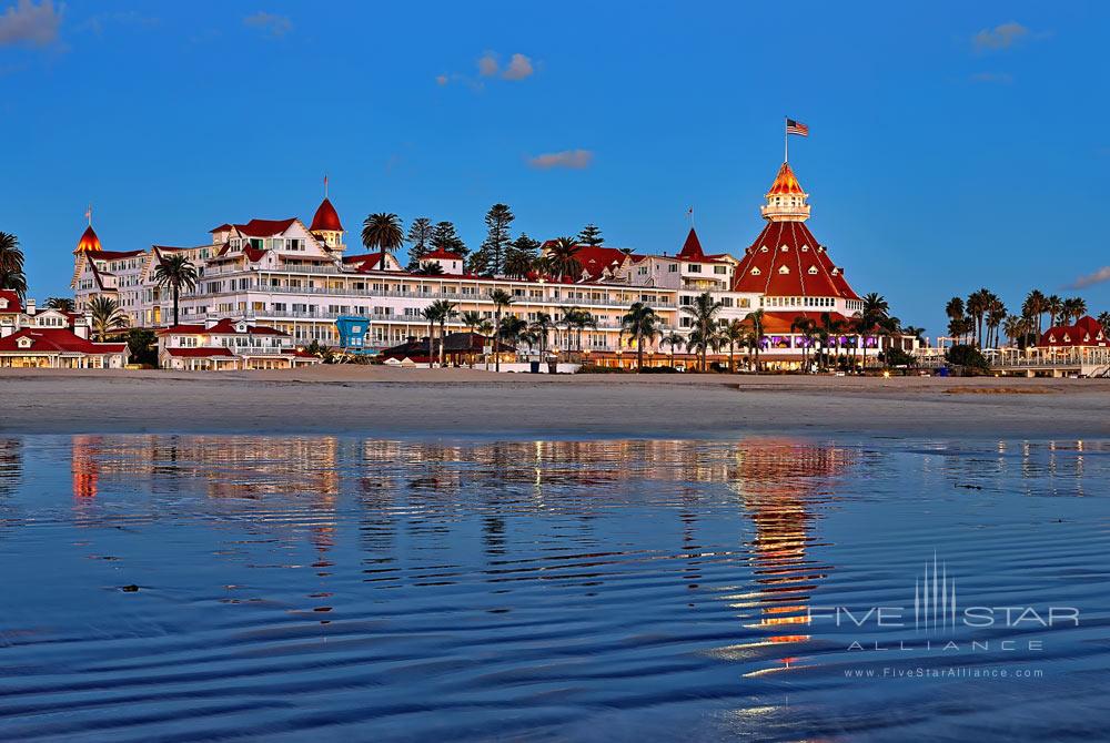 Dusk at Hotel del Coronado, CA