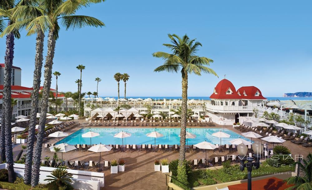 Main Pool at the Hotel del Coronado, CA