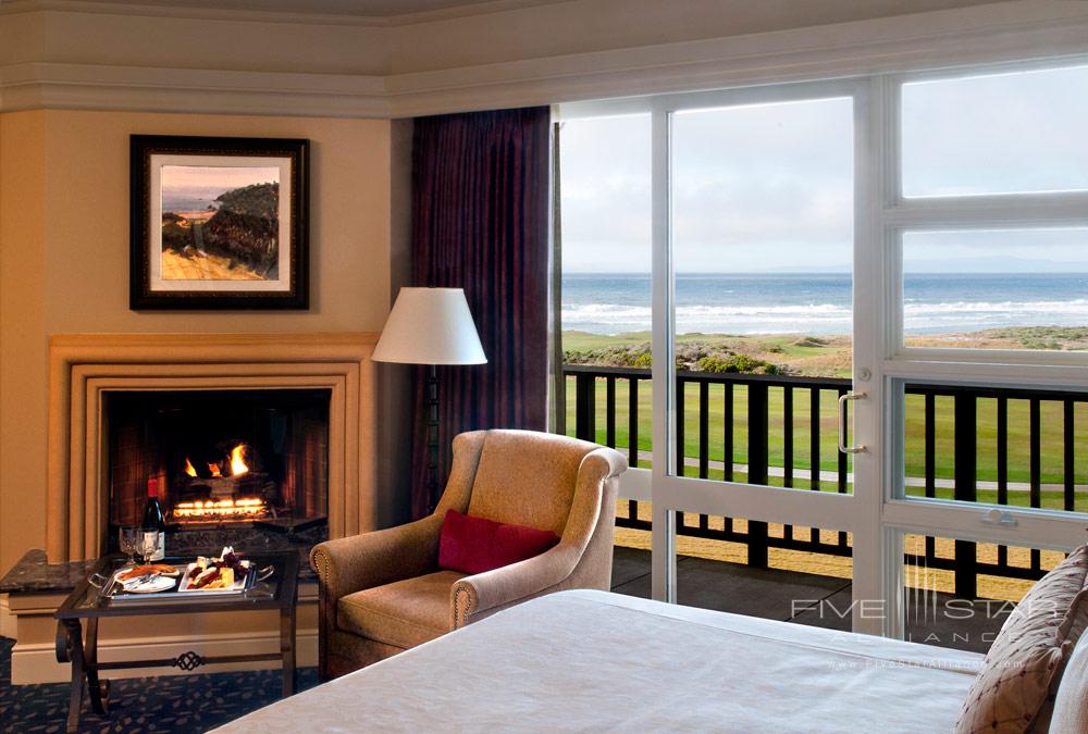 The Inn at Spanish Bay ocean view room, Pebble Beach, CA