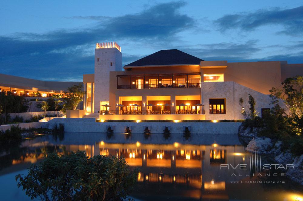 Exterior view of The Fairmont Mayakoba in Playa del Carmen, Mexico