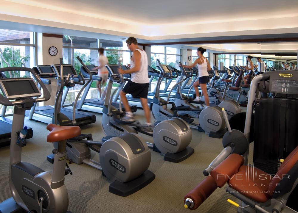 Fitness Gym at The Fairmont Mayakoba in Playa del Carmen, Mexico