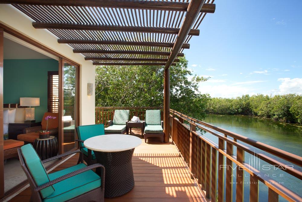 Terrace Lounge at The Fairmont Mayakoba in Playa del Carmen, Mexico