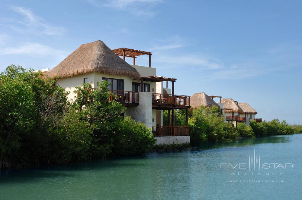 Exterior view of The Fairmont Mayakoba in Playa del Carmen, Mexico