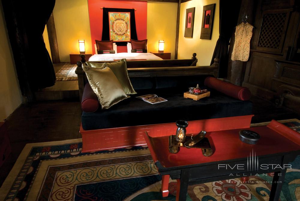 Tibetan Suite Bedroom at Banyan Tree Ringha