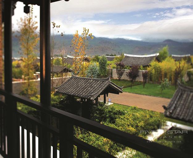 Banyan Tree Liajing Deluxe Duplex Spa Suite Balcony