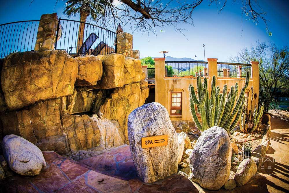 Spa Entrance at Tanque Verde Ranch, AZ