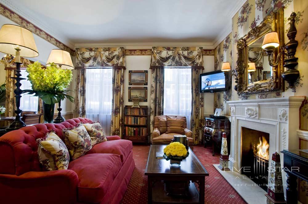 The Edwardian Sitting Area at the Milestone Hotel and Apartments