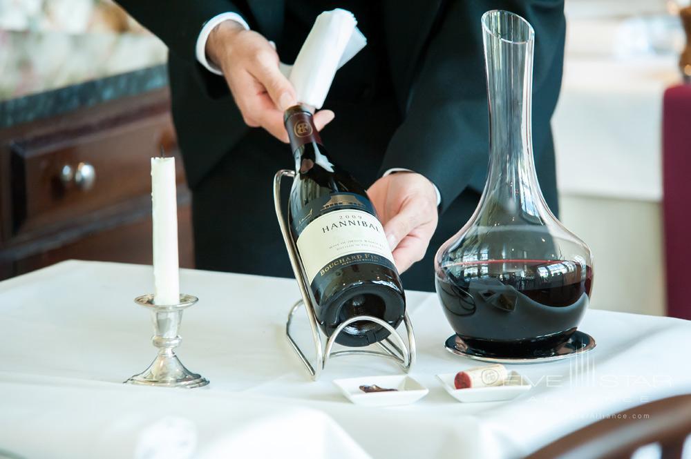 Wine Selections at Summer Lodge Country House Hotel and Spa, Dorset, United Kingdom