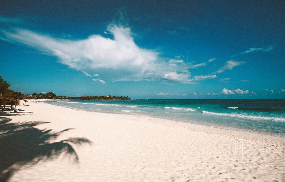 Beach at EsenciaPlaya del Carmen, Quinta Roo, Mexico