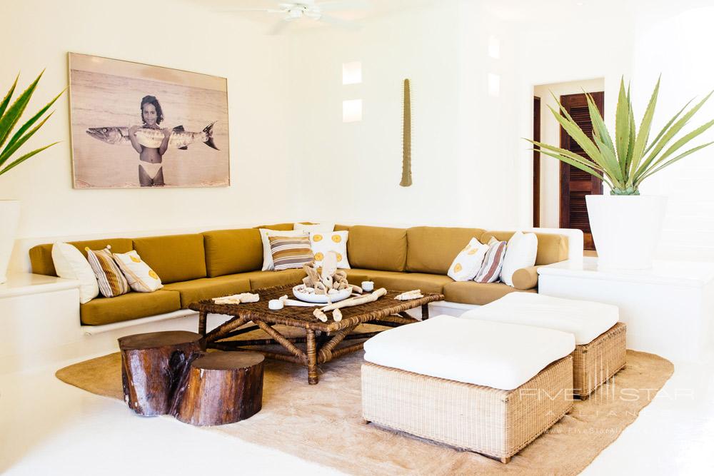 Private Villa Lounge at EsenciaPlaya del Carmen, Quinta Roo, Mexico