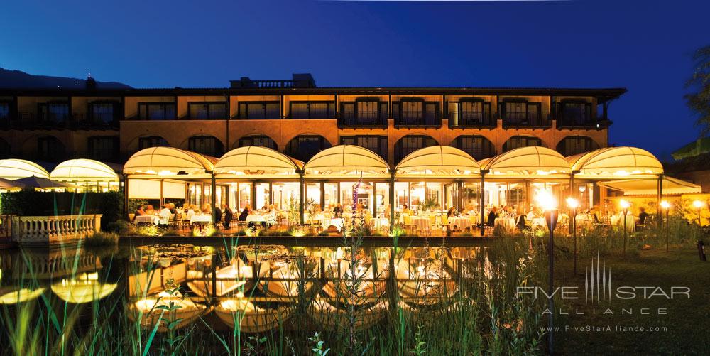 Outdoor Dining at Giardino Ascona, Switzerland