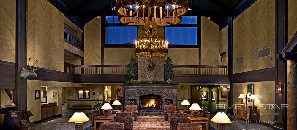 Lobby of Tenaya Lodge at Yosemite, Fish Camp, CA