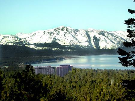 Exterior View of Harrahs Lake Tahoe Hotel and Casino