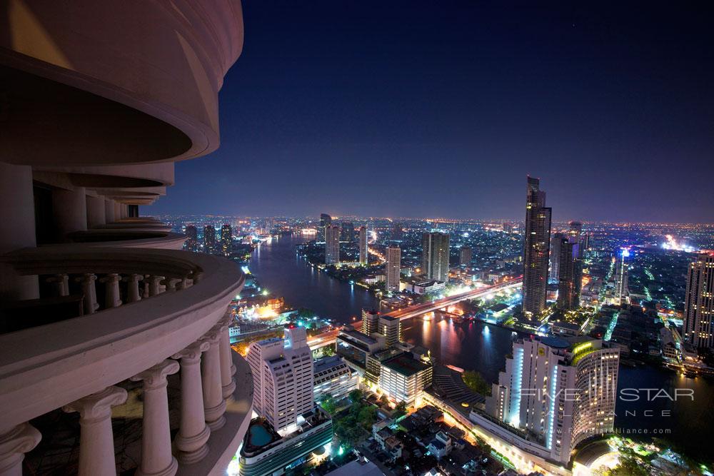 Balcony Views at Tower Club at Lebua, Thailand