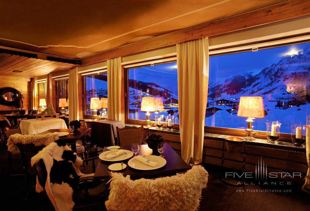 Dining with Views at The Kristiania Lech, Austria
