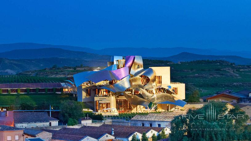 Exterior of Marques De Riscal Hotel