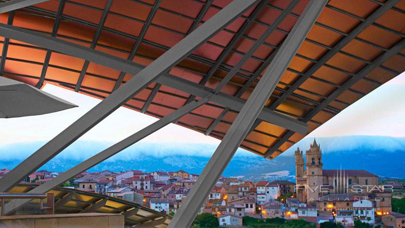 City View from The Marques De Riscal Hotel