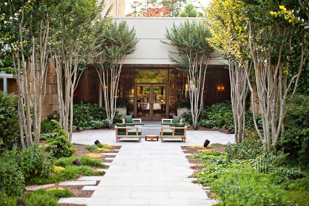 Spa Entrance at The Umstead Hotel and Spa, Cary NC