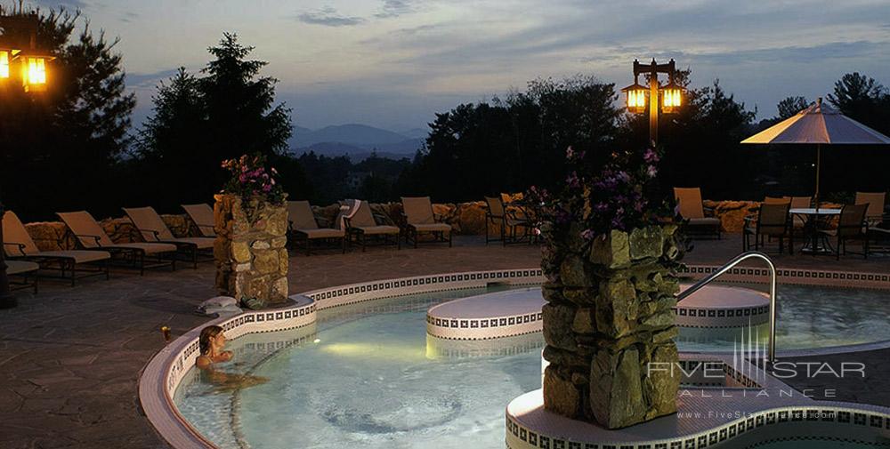 Outdoor Pool at The Omni Grove Park Inn Resort and Spa, Asheville, NC