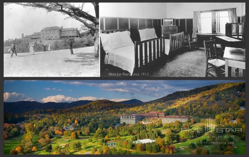 Then and Now: The Grove Park Inn circa 1913 and Now