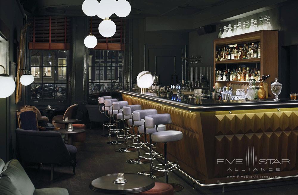 Bar and Lounge at Hotel Pulitzer in Amsterdam
