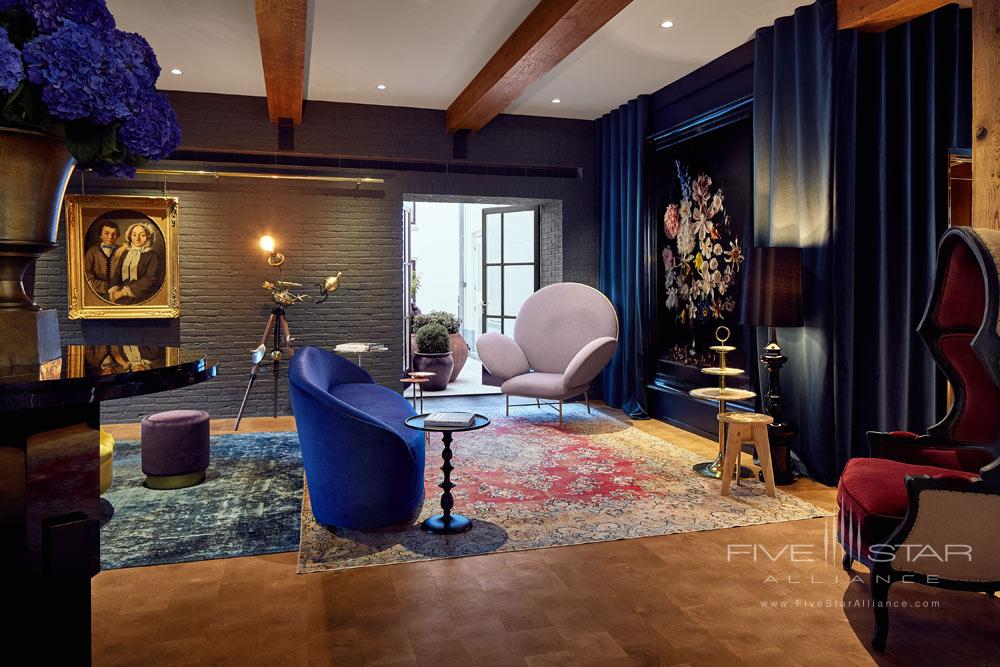 Lounge at Hotel Pulitzer Amsterdam