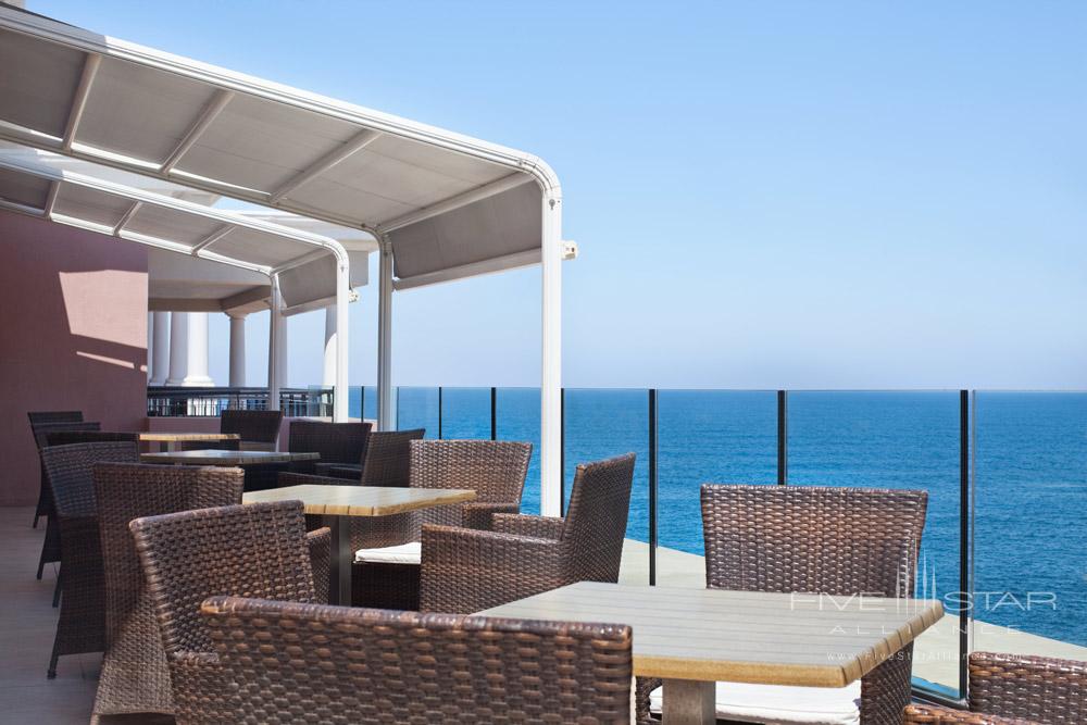 Executive Lounge Terrace at Westin Dragonara Resort Malta
