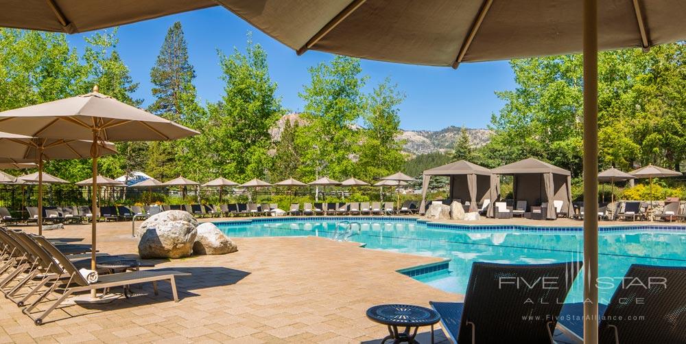 Outdoor Pool and Lounge at Resort at Squaw Creek, CA