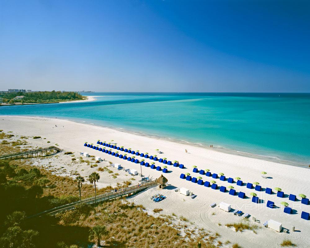 Beach at Resort at Longboat Key Club