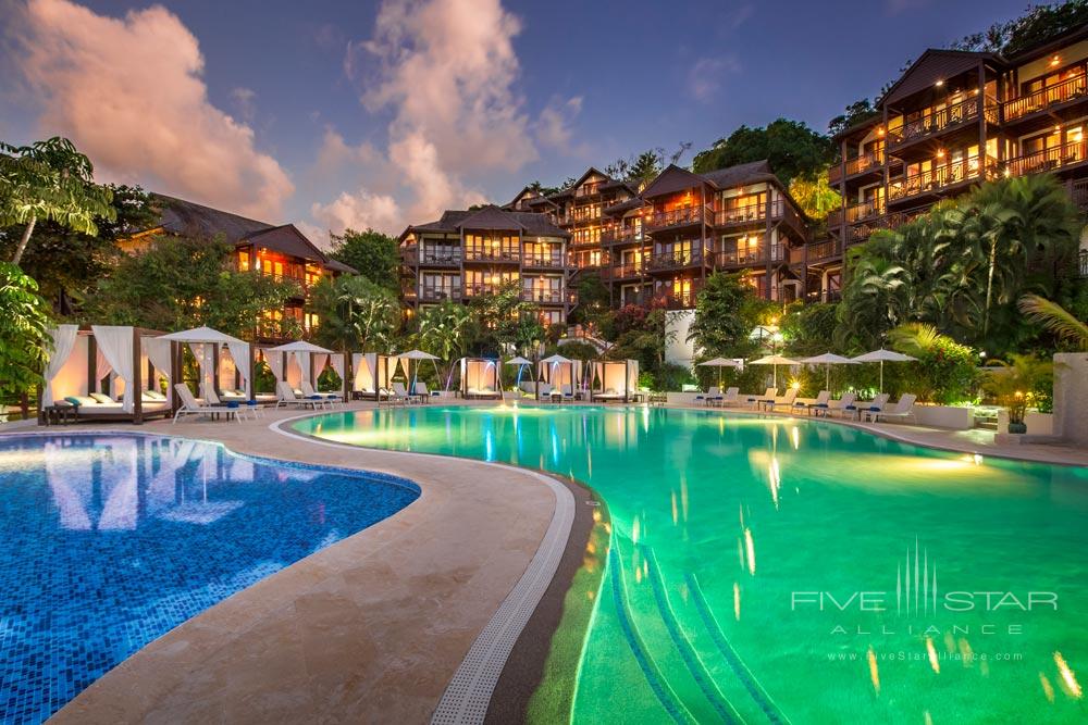 Exterior of Capella Marigot Bay ResortSt. Lucia, West Indies