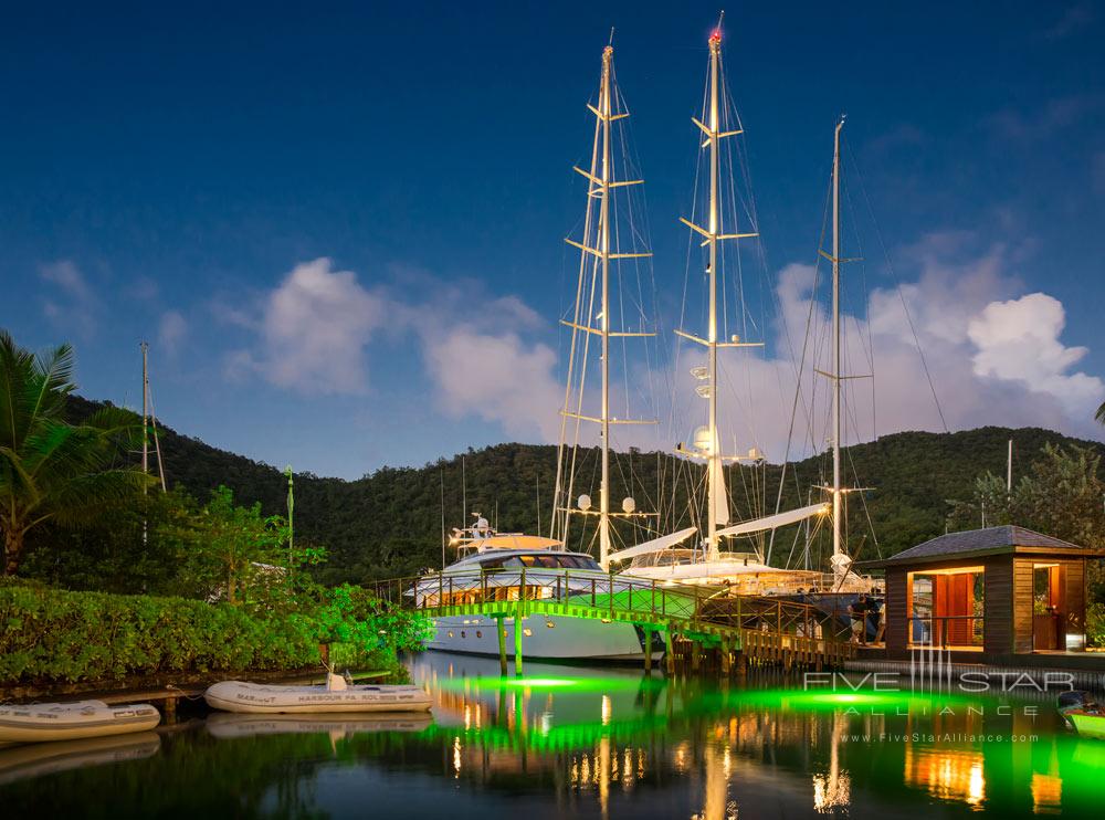 Marina at Capella Marigot Bay ResortSt. Lucia, West Indies