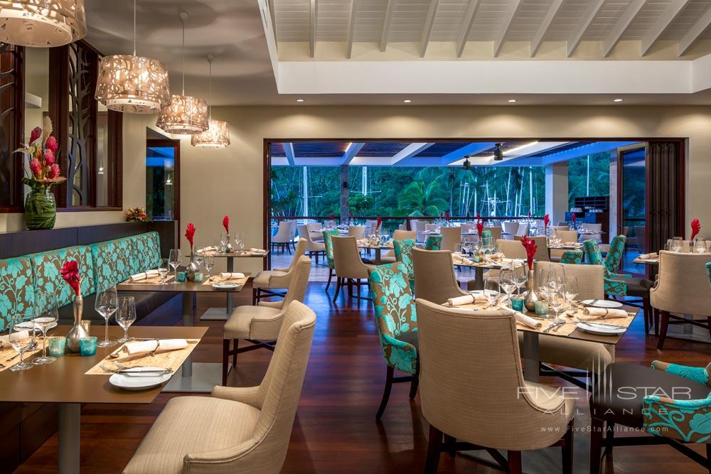 Dining at Capella Marigot Bay ResortSt. Lucia, West Indies