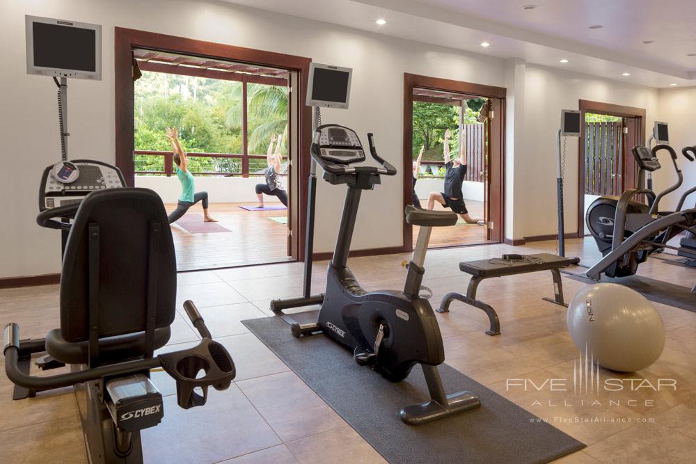 Fitness center at Capella Marigot Bay ResortSt. Lucia, West Indies