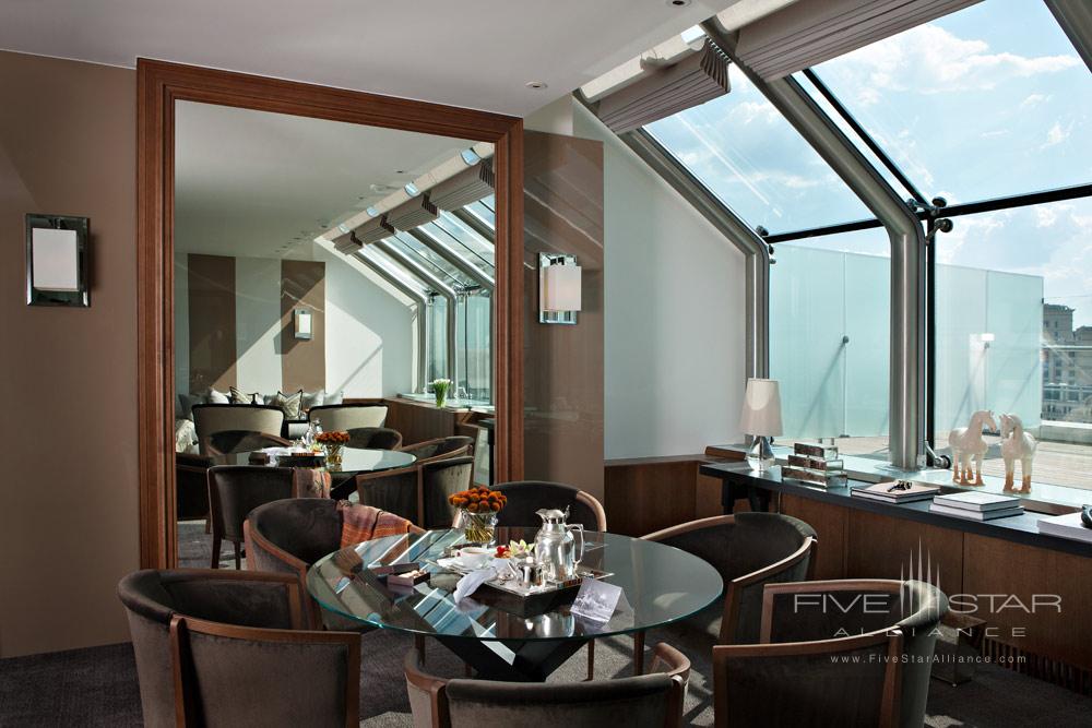 Winter Garden Suite Dining Room at Ararat Park Hyatt Moscow, Moscow, Russia