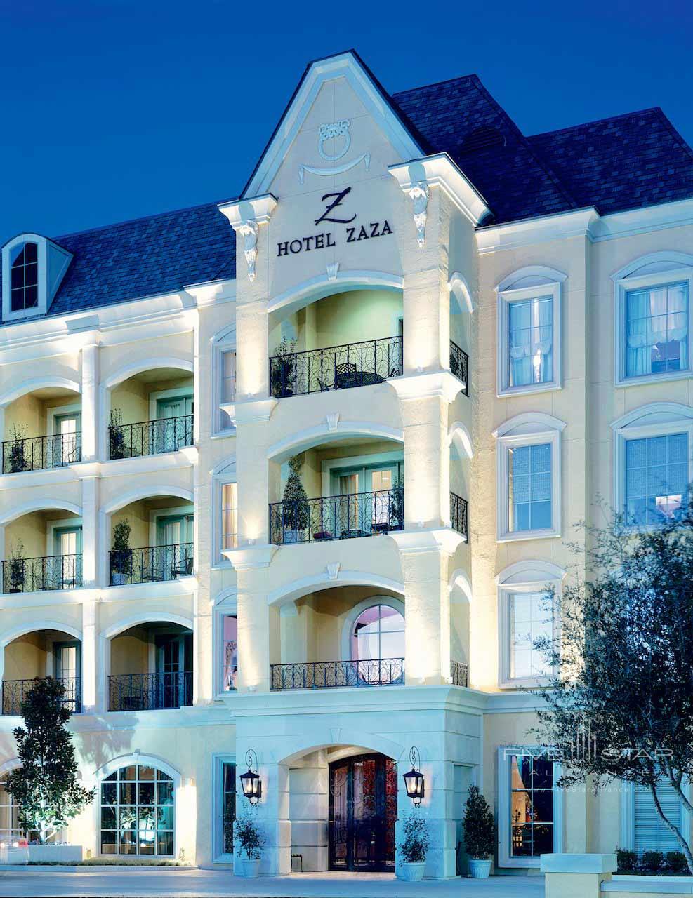 Exterior of Hotel Zaza Dallas, Texas