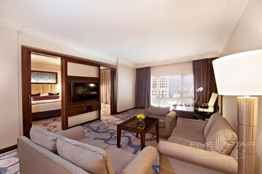 Diplomatic Suite Living Room at InterContinental Doha, Qatar