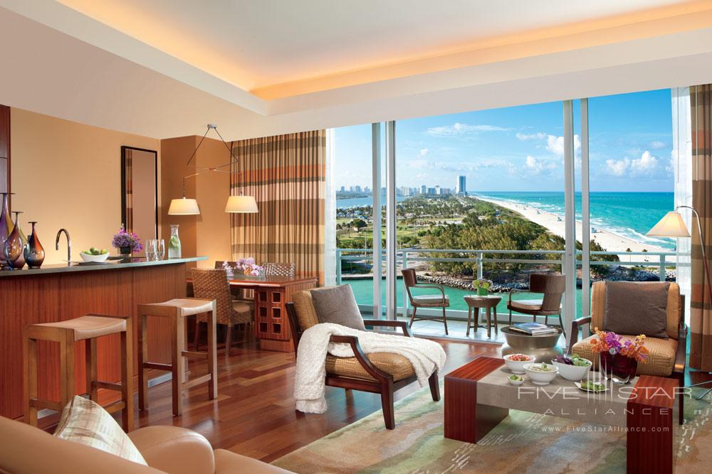 Suite Family Area At The Ritz Carlton Bal Harbour.